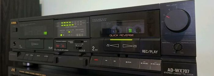 Aiwa AD-WX707 Stereo Double Drive Deck