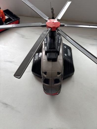 vintage A-team boat & helicopter