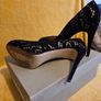 Beautiful Black Gold heels by Hobbs London, size 7 Image 4
