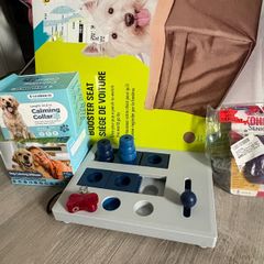 dog items various