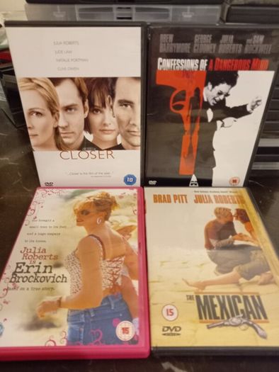 Julia Roberts Dvd Collection Bundle Mystic Pizza Stepmom Steel Magnolias Pretty Woman Etc