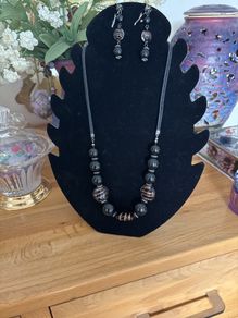Necklace with matching Earrings