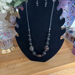 Necklace with matching Earrings