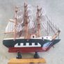 Le France Model Small Wooden Ship Replica Collectors Item. Image 10