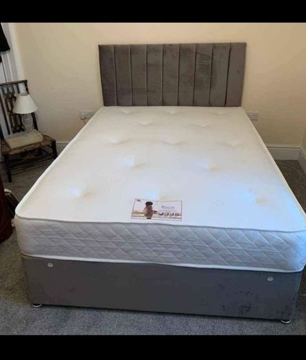 Brand New 5ft King  Stylish,divan Beds With Optional Tufted Mattresses Instock. Multiple Headboard Designs And Drawers Option Available.