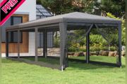 Party Tent with 8 Mesh Sidewalls Anthracite 3x9 m (FREE SHIPPING)