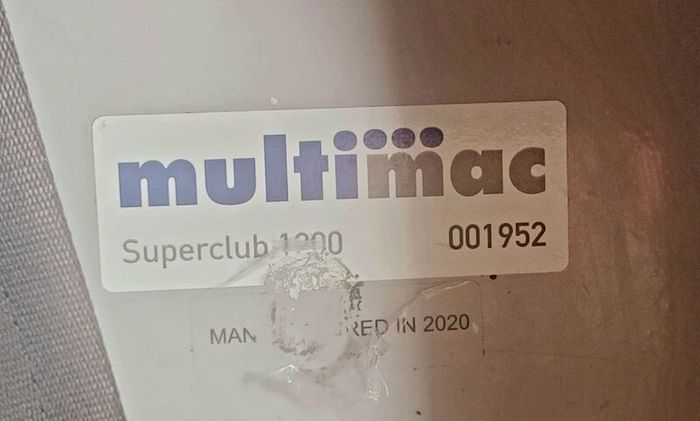 Multimac, Superclub 3 Seater and Minimac