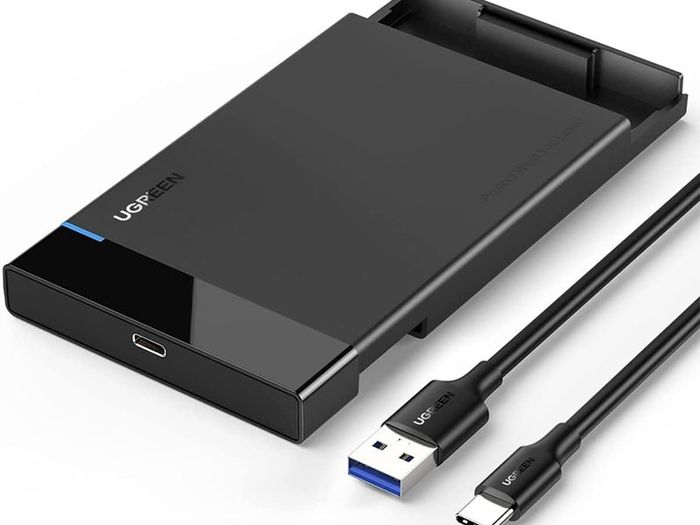 USB-C 2.5'' SATA III 6Gbps UASP Super Speed Hard Drive Enclosure