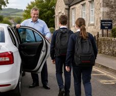 Taxi with School Run Available