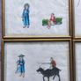 8 Chinese rice paper paintings for quick sale Image 2