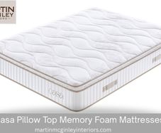 King 5ft Casa Pillow Top Memory Foam Mattresses