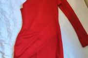 Missguided mini red dress Size 8
