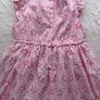 Beautiful pink floral dress size 3-4 Image 6