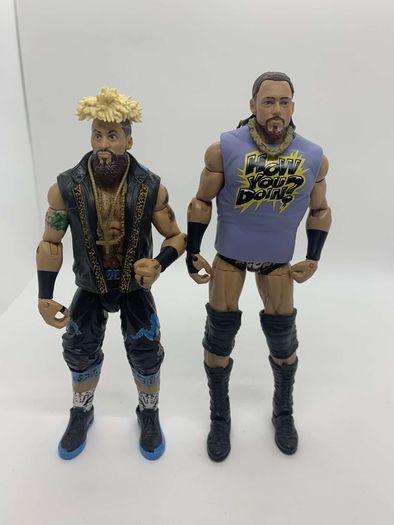 wwe elite series 49 Big Cass & Enzo Amore action figures