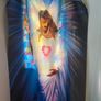 Jesus shower curtain & decal Image 2