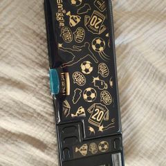 Smiggle football pencil case
