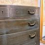 Vintage Bow Fronted Tallboy Dresser Image 2