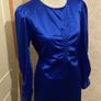 Dress New Blue , ruched design Image 2