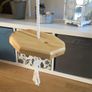 Kids swing, wooden indoor swing, handmade tree swing, children gift idea Image 6