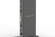 USB 3.0 Aluminum Universal Docking Station - Dual Monitor, 6 USB Ports, Gigabit LAN