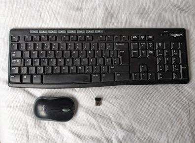 Logitech MX slim wireless keyboard and mouse set
