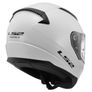 LS2 Rapid II Size XS, Full Face Motorcycle Helmet ECE 22.06 - Gloss white Image 4