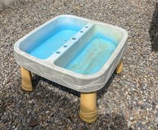 Free kids sandpit
