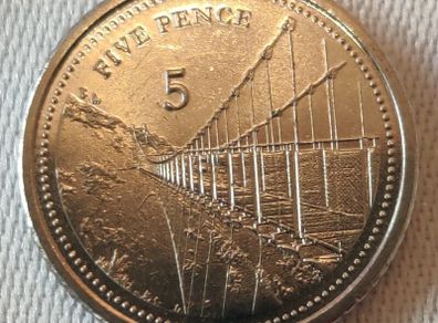 Rare BA Gibraltar 5p Windsor Bridge 2020