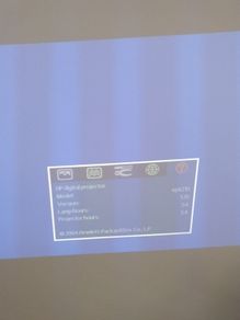 HP VP6210 dlp projector