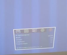 HP VP6210 dlp projector