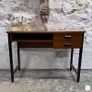 Vintage Teak Desk, German, 1970s Image 3