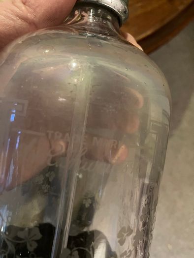 Vintage Soda Syphon from A & R Thwaites & Co