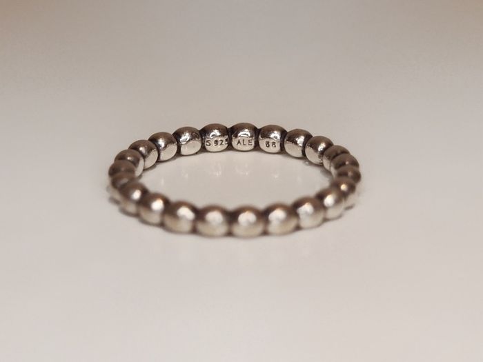 Pandora Sterling Silver Beaded Ring