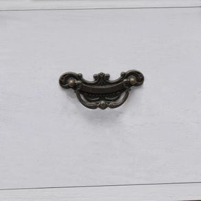 Sideboard with 10 Drawers White 113x30x79 cm Wood