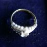 Vintage 9Ct Yellow Gold 375 Cocktail  Ring 2,12g size L Image 7