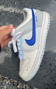 Nike dunk low Ivory Hyper royal trainers
