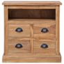 Side Cabinet 60x30x60 cm Solid Teak Image 3