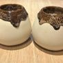 Ceramic night light holders (pair) Image 2