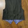 Boys navy waistcoat age 7-8 Image 3