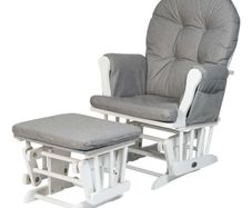 Babylo Brompton Nursing armchair and footstool