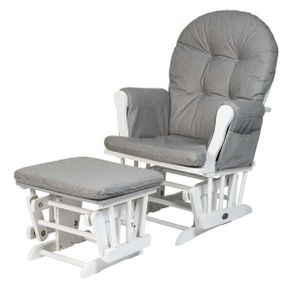 Babylo Brompton Nursing armchair and footstool