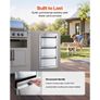 201 Stainless Steel Triple Access Drawer Outdoor Kitchen BBQ Island 48.3 cm x 66 cm Image 5