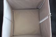 Brand New Livarno Living Canvas Multi-Purpose Collapsible Folding Storage - Approx Size - 14cm x 13.5cm x 13cm
