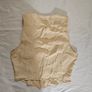 Reformation Designer Beige Twill Vest Top RRP 158E Image 6