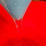 Large Handmade in Poland Martini Vase  Azure Blue 34 cm Tall Centerpiece Image 6