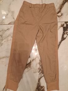 Phillip Lim camel beige trousers S rrp240 brown thomas