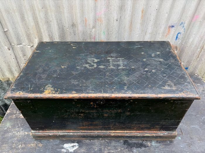 Antique Blanket Box