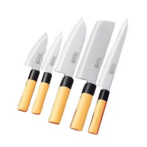 Brand New Japanese kitchen knife Set of 5 with wooden box
