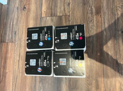 Set of Original HP 415A Colour Ink Toners