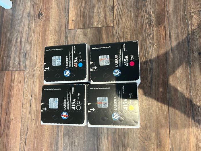 Set of HP 415A Colour Ink Toners
